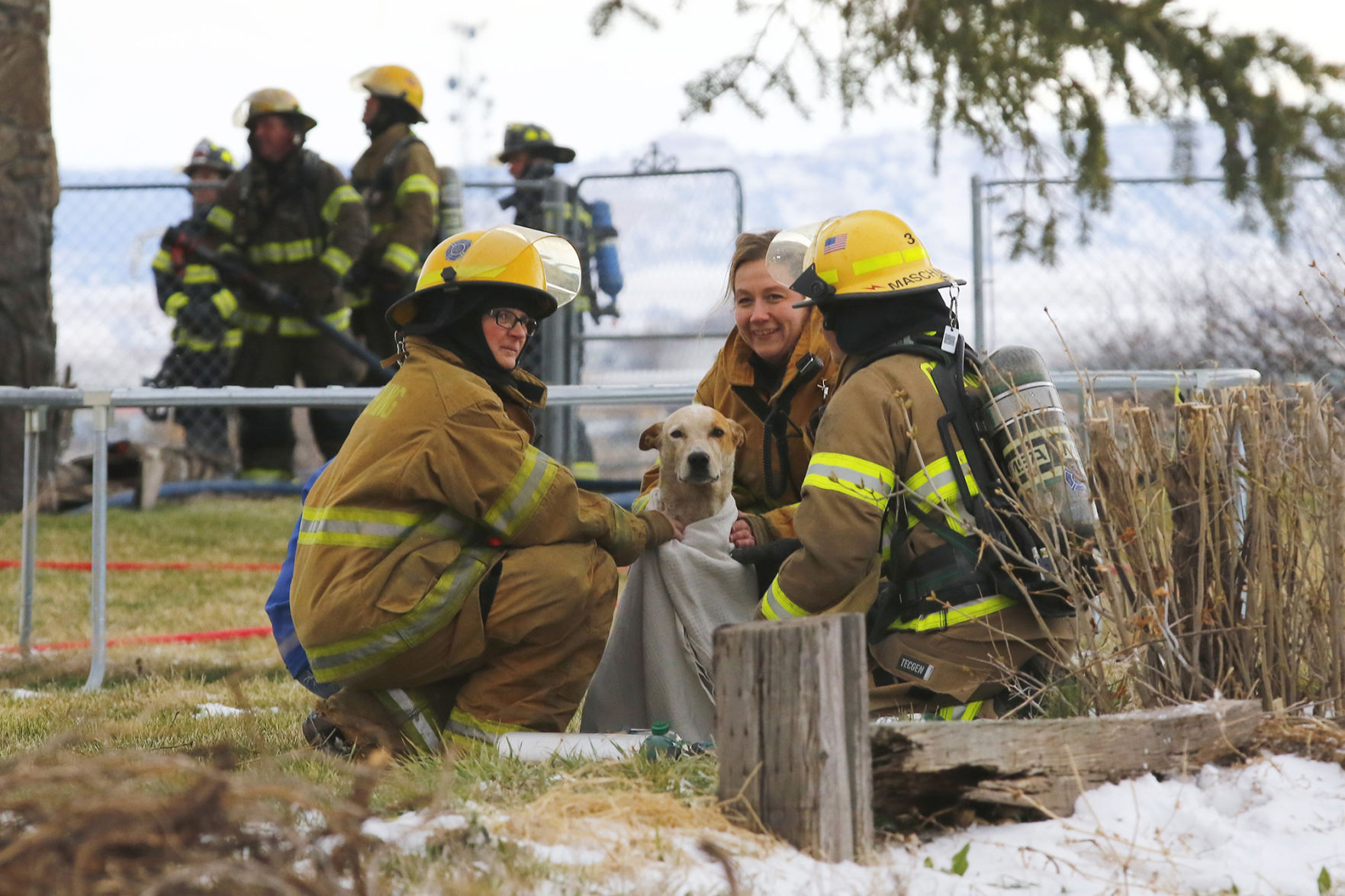 PHOTOS: Gering Fire on Easter Day 2020